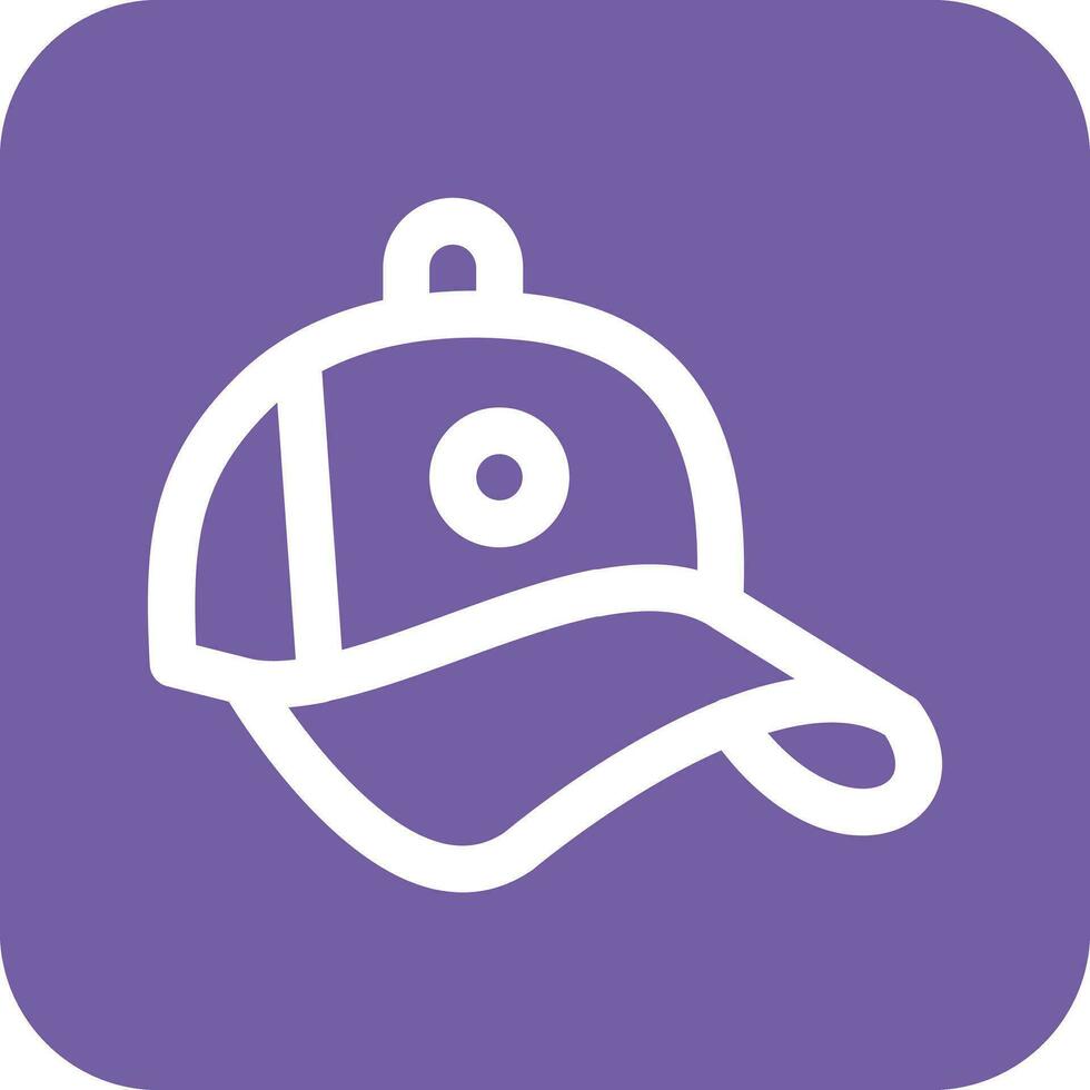 Baseball Cap Vector Icon 33154780 Vector Art at Vecteezy