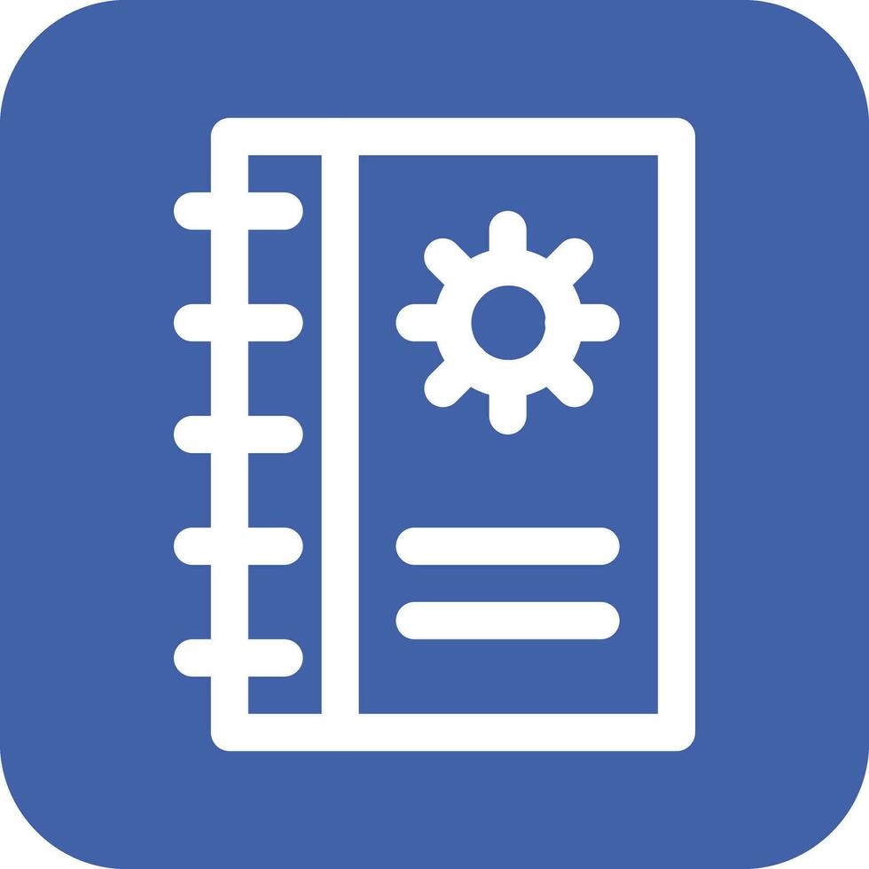 Engineer Notebook Vector Icon