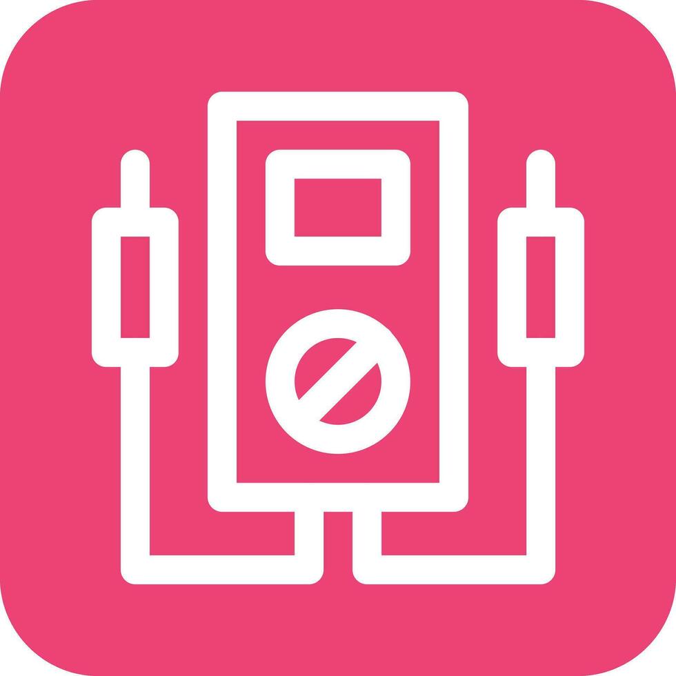 Voltage Indicator Vector Icon