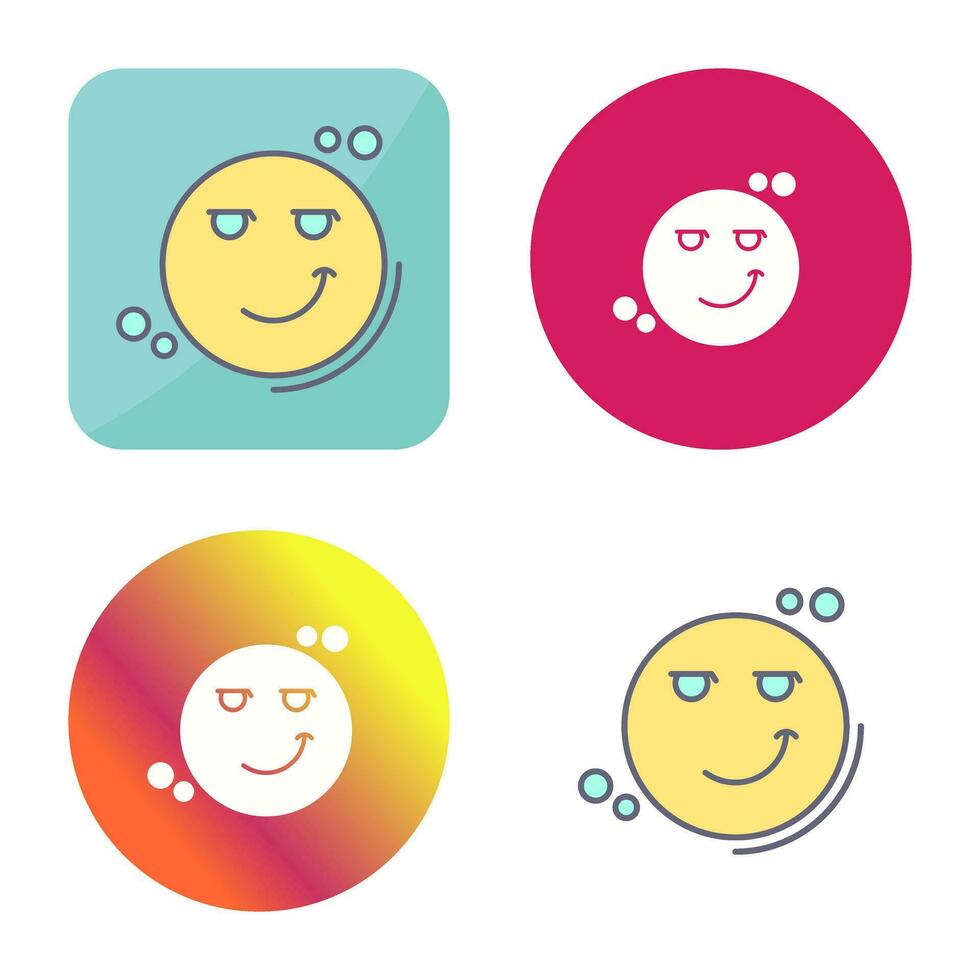 Smirk Vector Icon