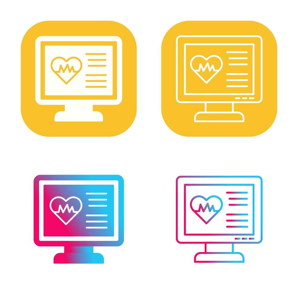 Cardiogram Vector Icon