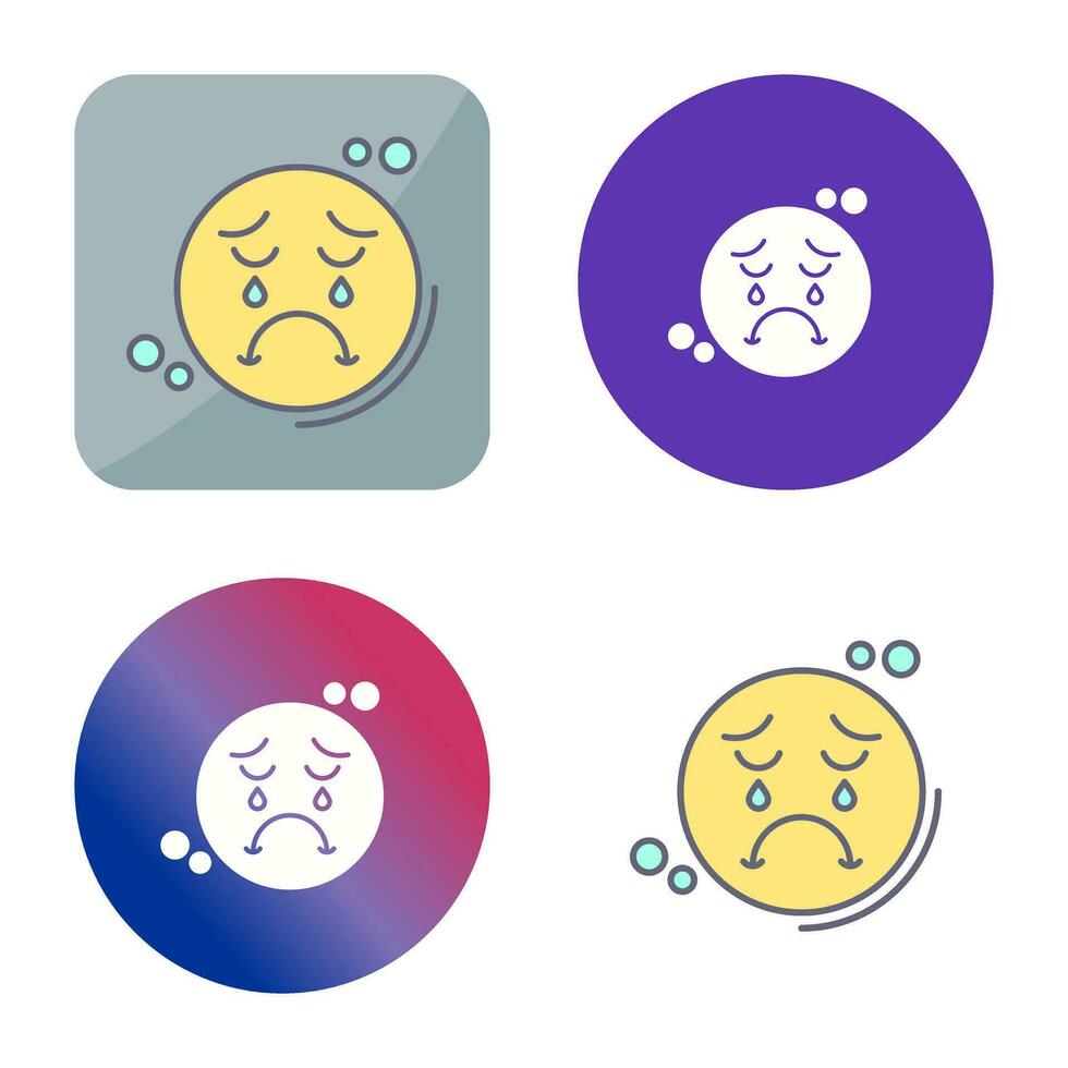 Unhappy Vector Icon