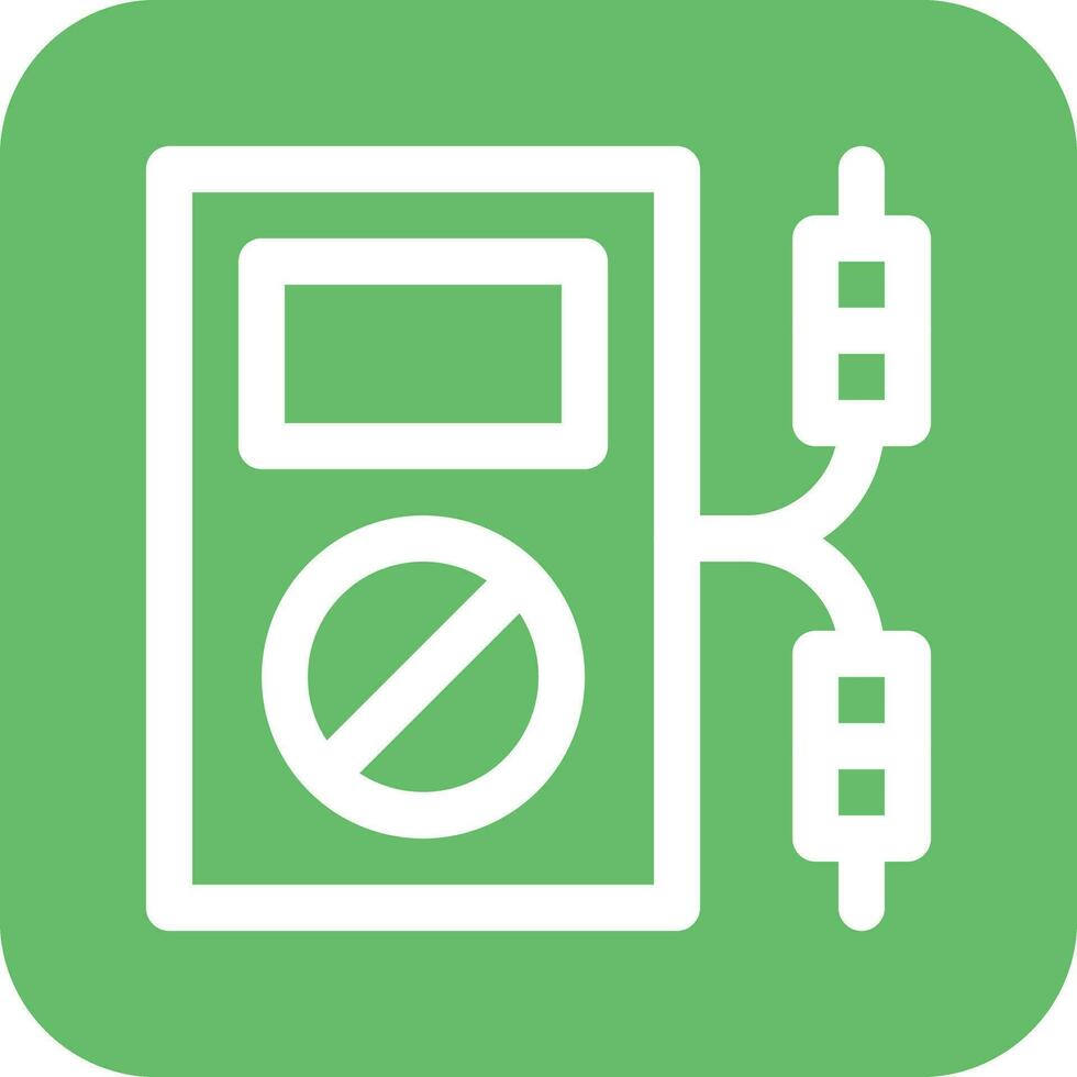 Voltmeter Vector Icon