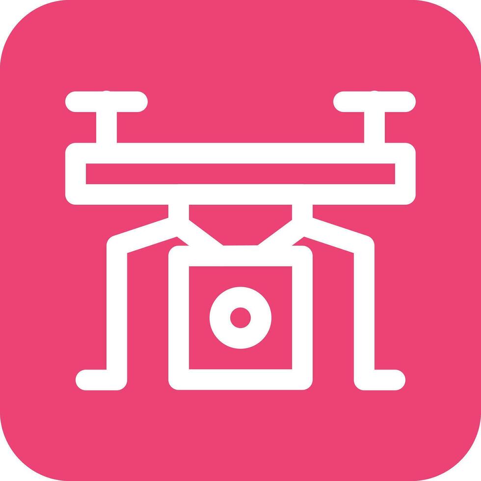 Smart Drone Vector Icon