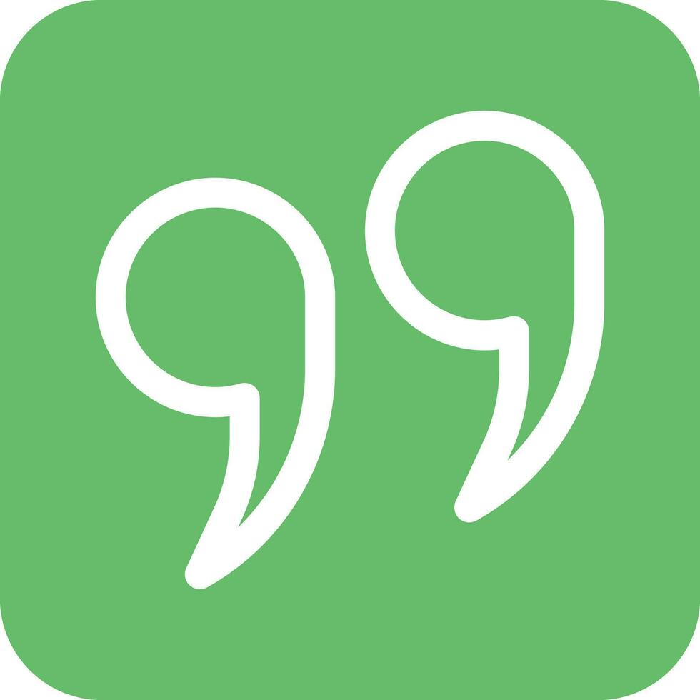Quotes Vector Icon
