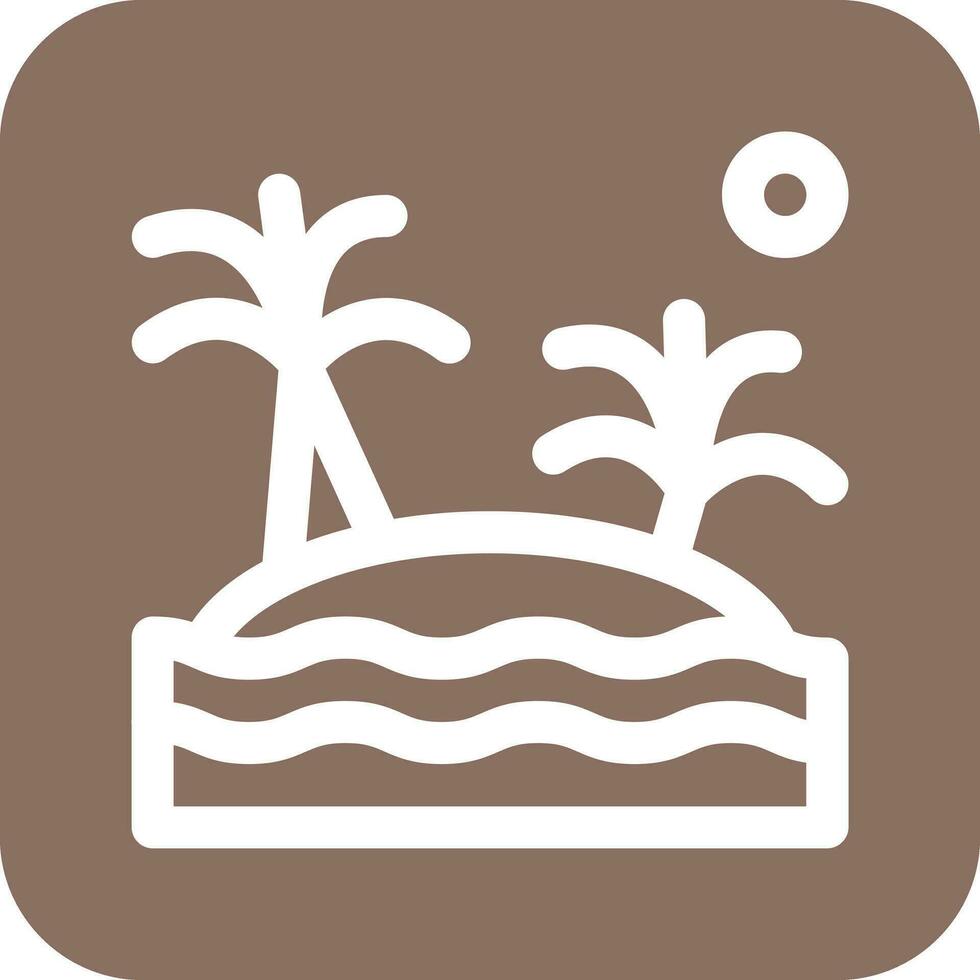 Island Vector Icon