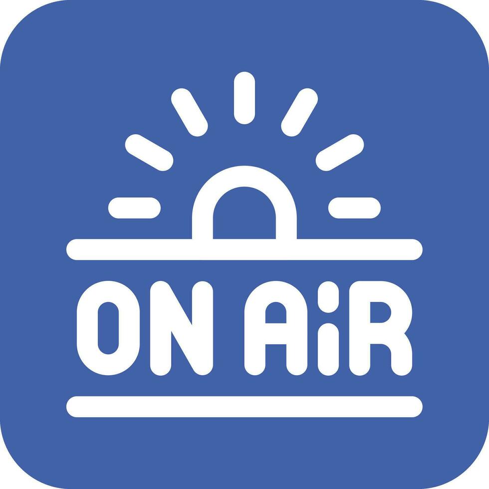 On Air Vector Icon