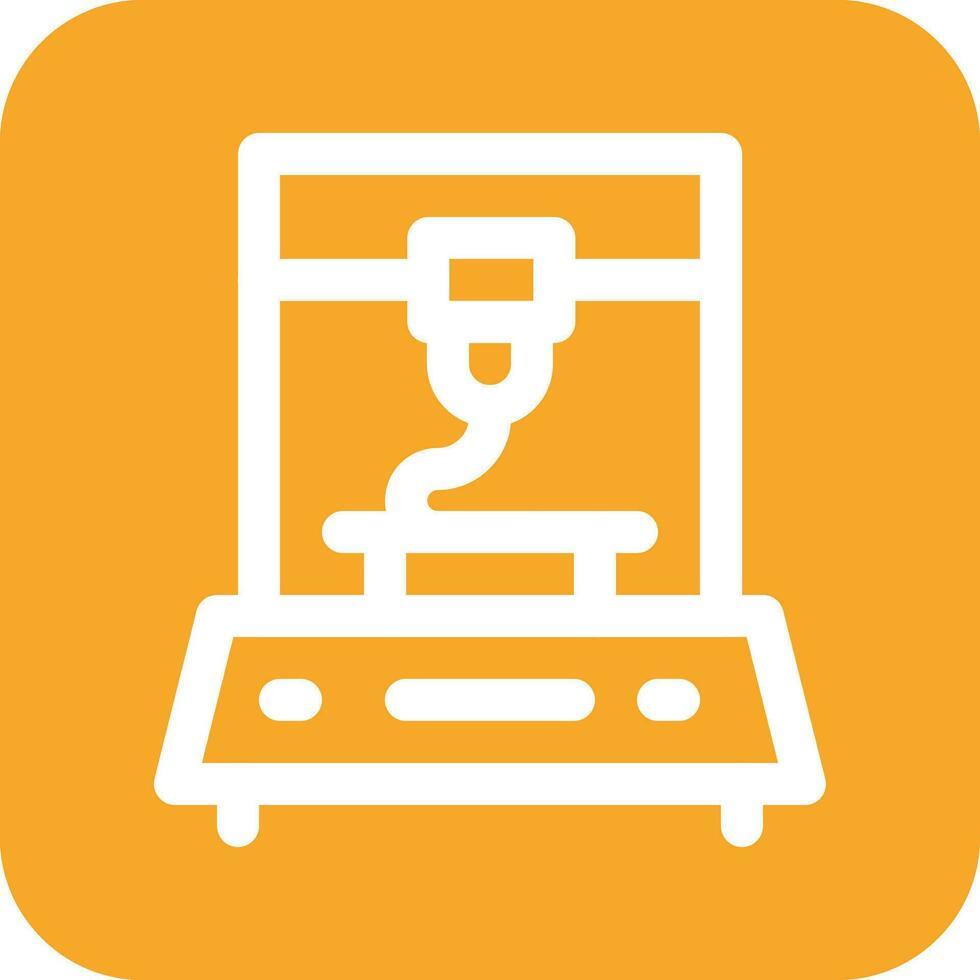 3d Printer Vector Icon