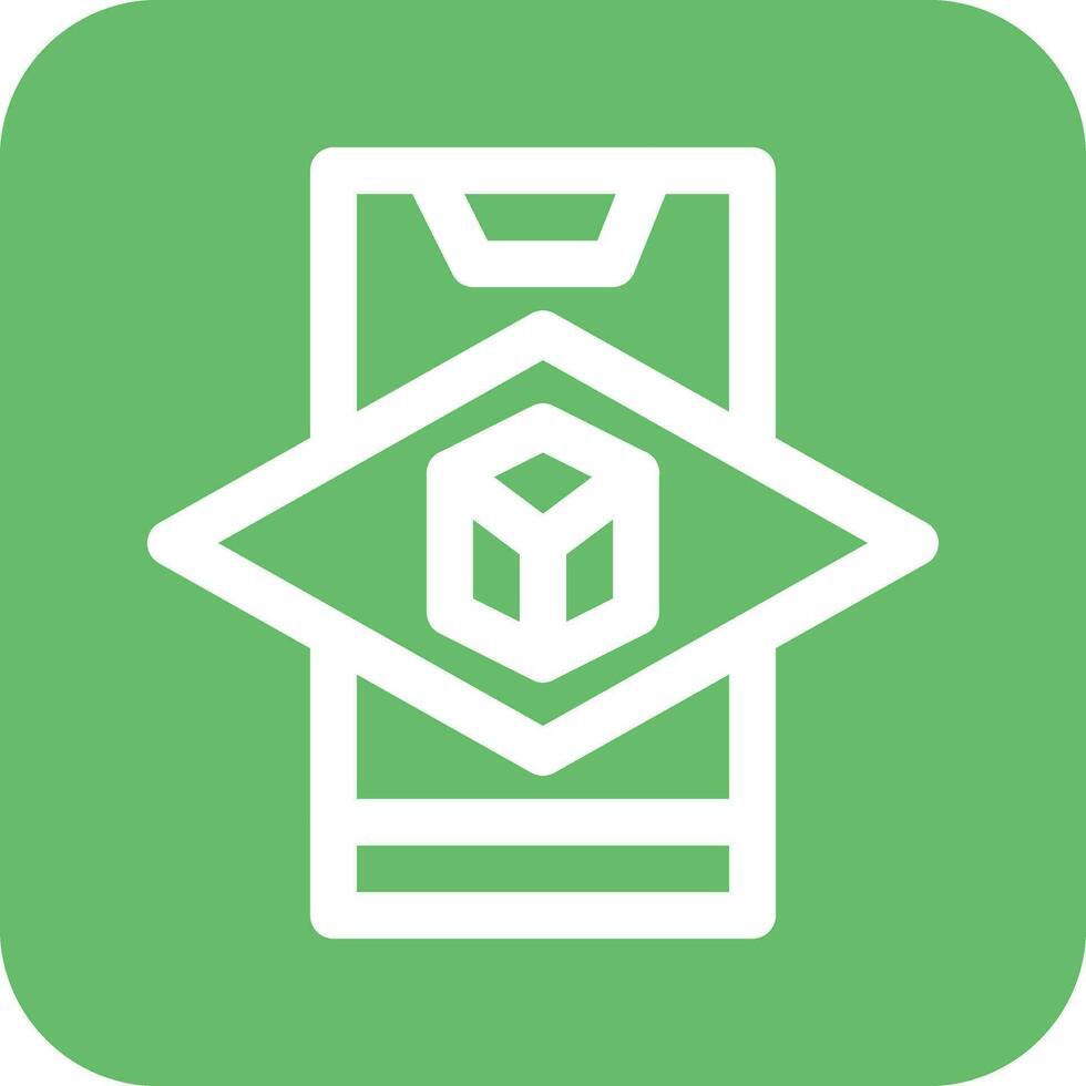 Augmented Reality Vector Icon