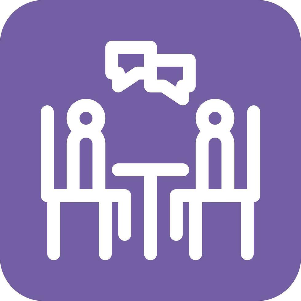 Talk Show Vector Icon