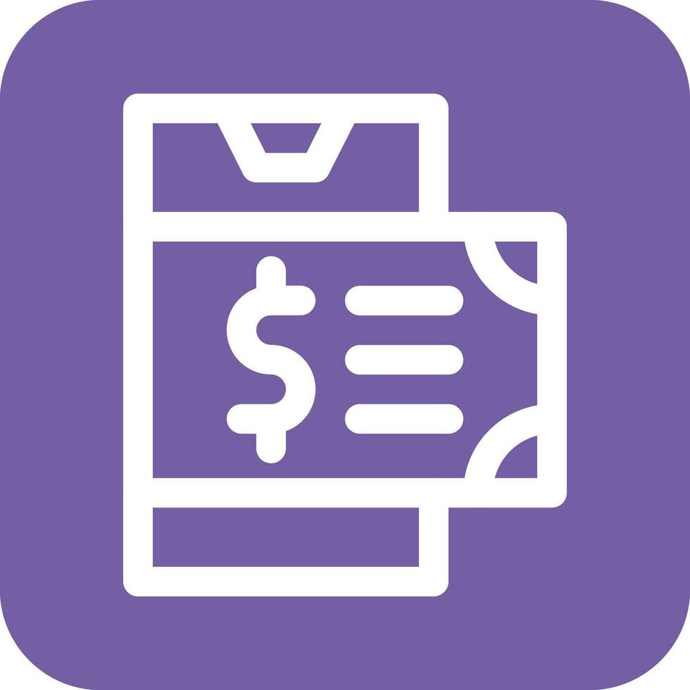 Digital Wallet Vector Icon
