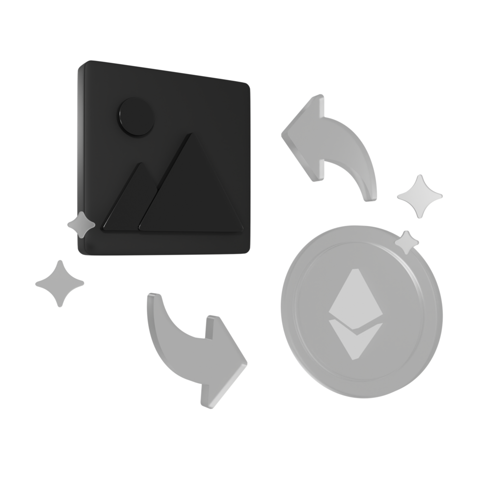 Trade NFT Illustration png
