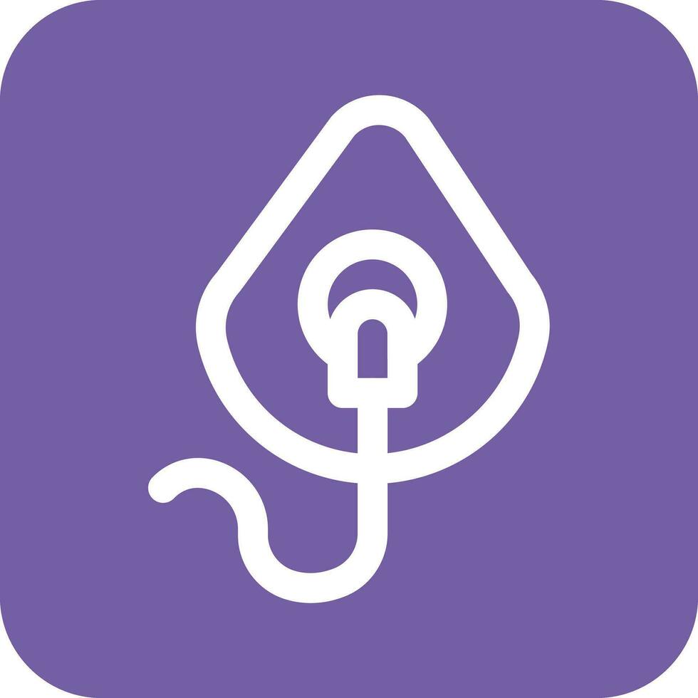 Oxygen Mask Vector Icon