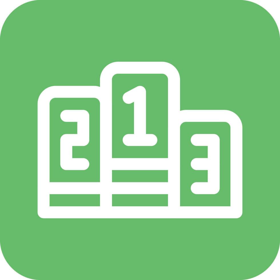 Winner Podium Vector Icon