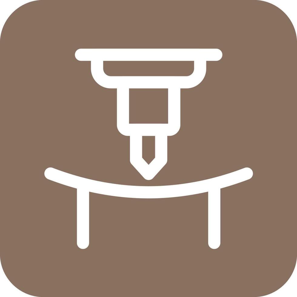 Bending Machine Vector Icon