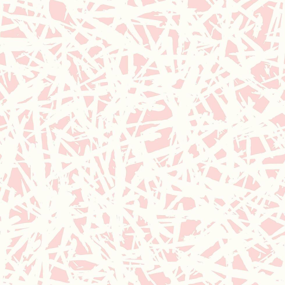 a pink and white hand drawn art texture pattern vector
