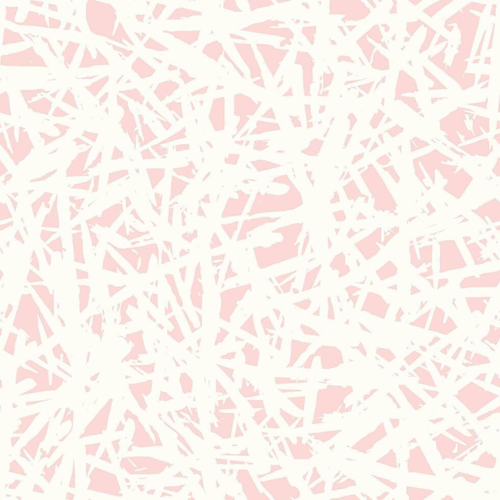 a pink and white hand drawn art texture pattern vector