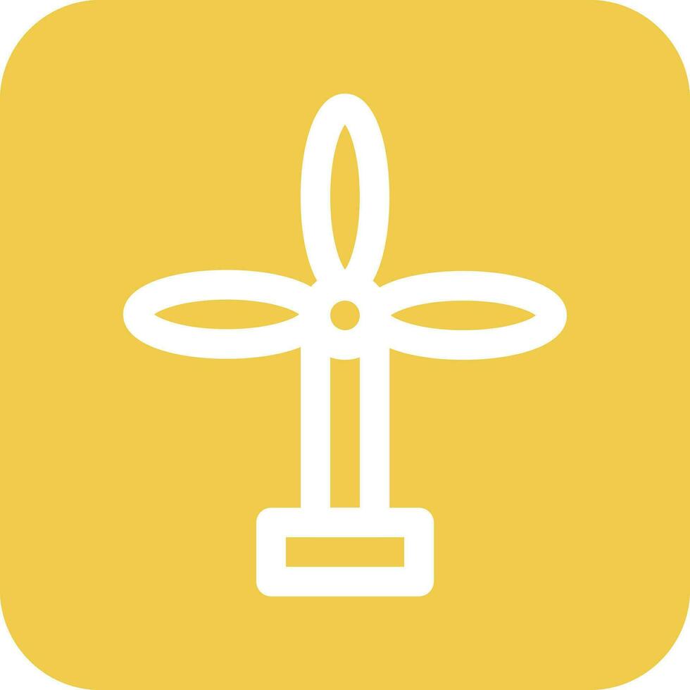 Spring Turbine Vector Icon