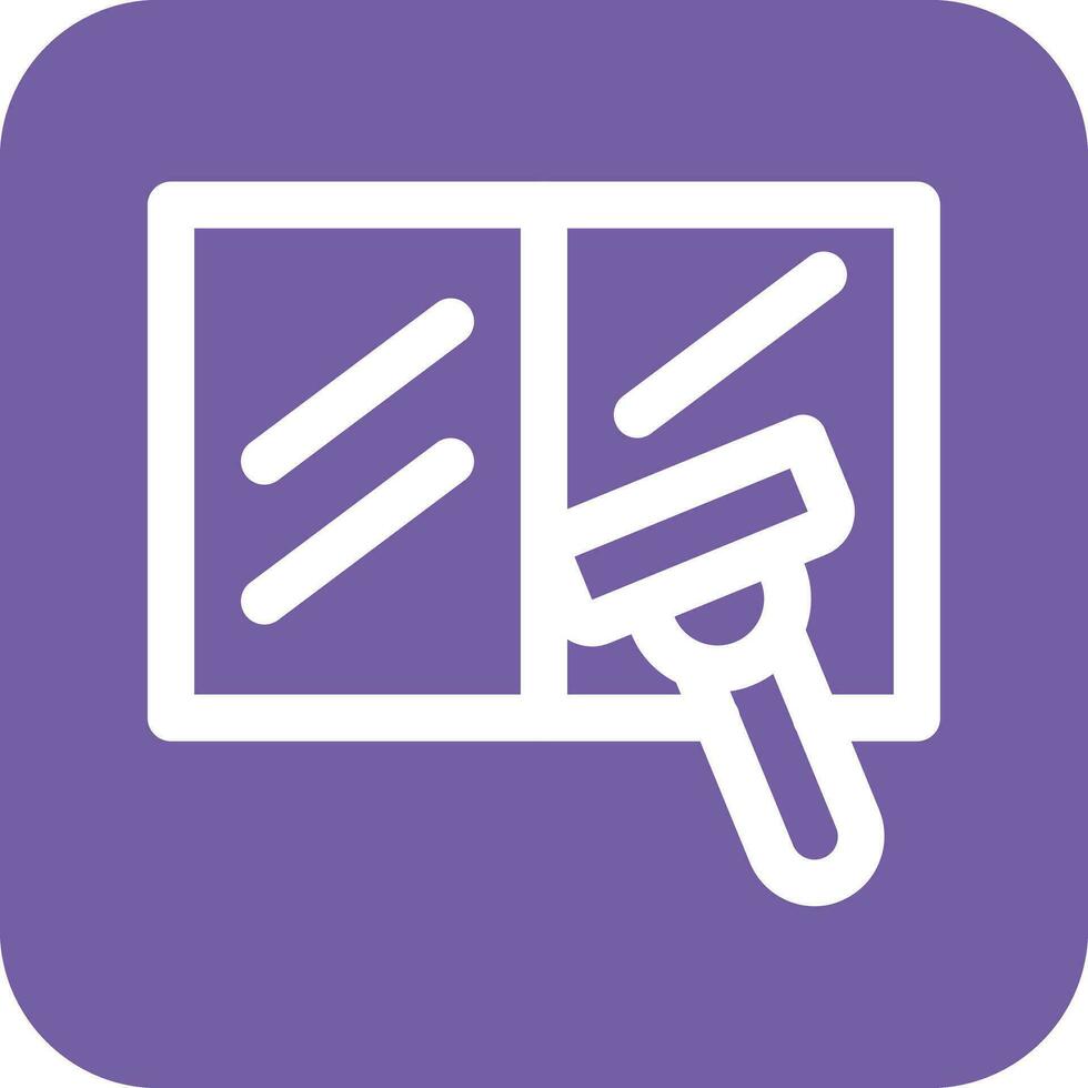 Cleaning Window Vector Icon