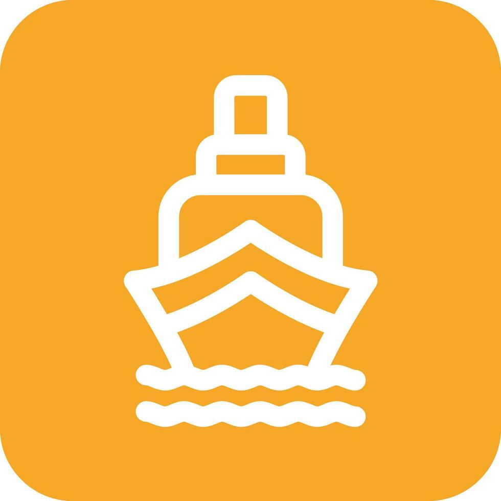 Army Ship Vector Icon