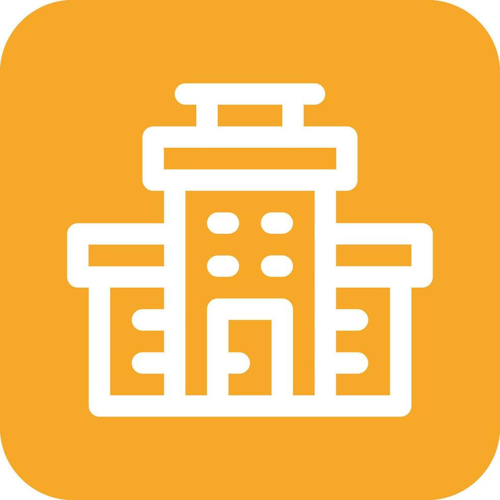 Hotel Building Vector Icon