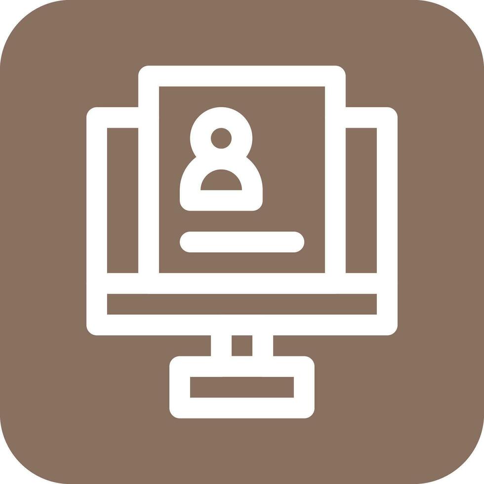 Criminal Database Vector Icon