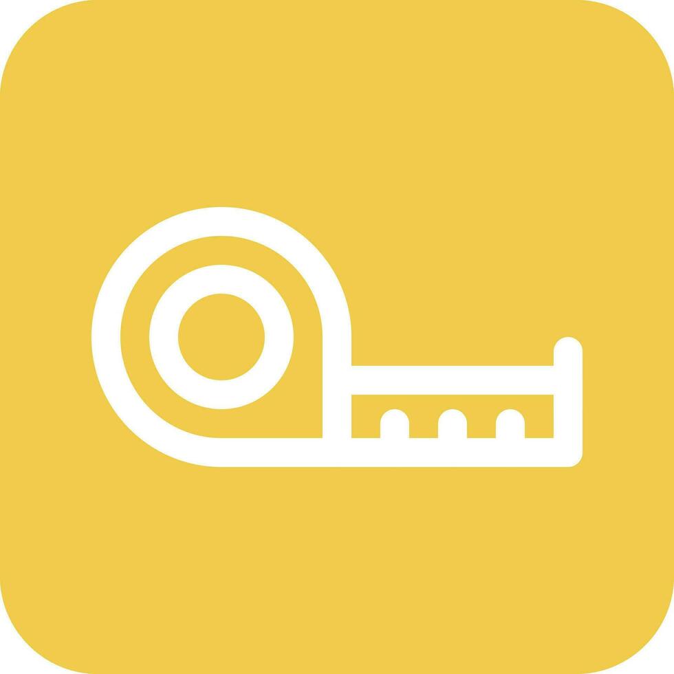 Measuring Tape Vector Icon