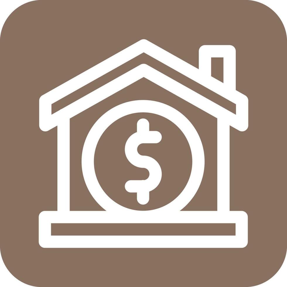 House Price Vector Icon