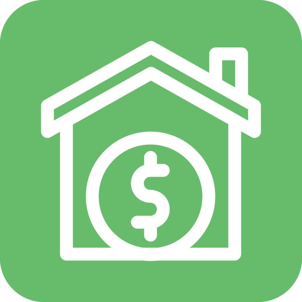 House Price Vector Icon