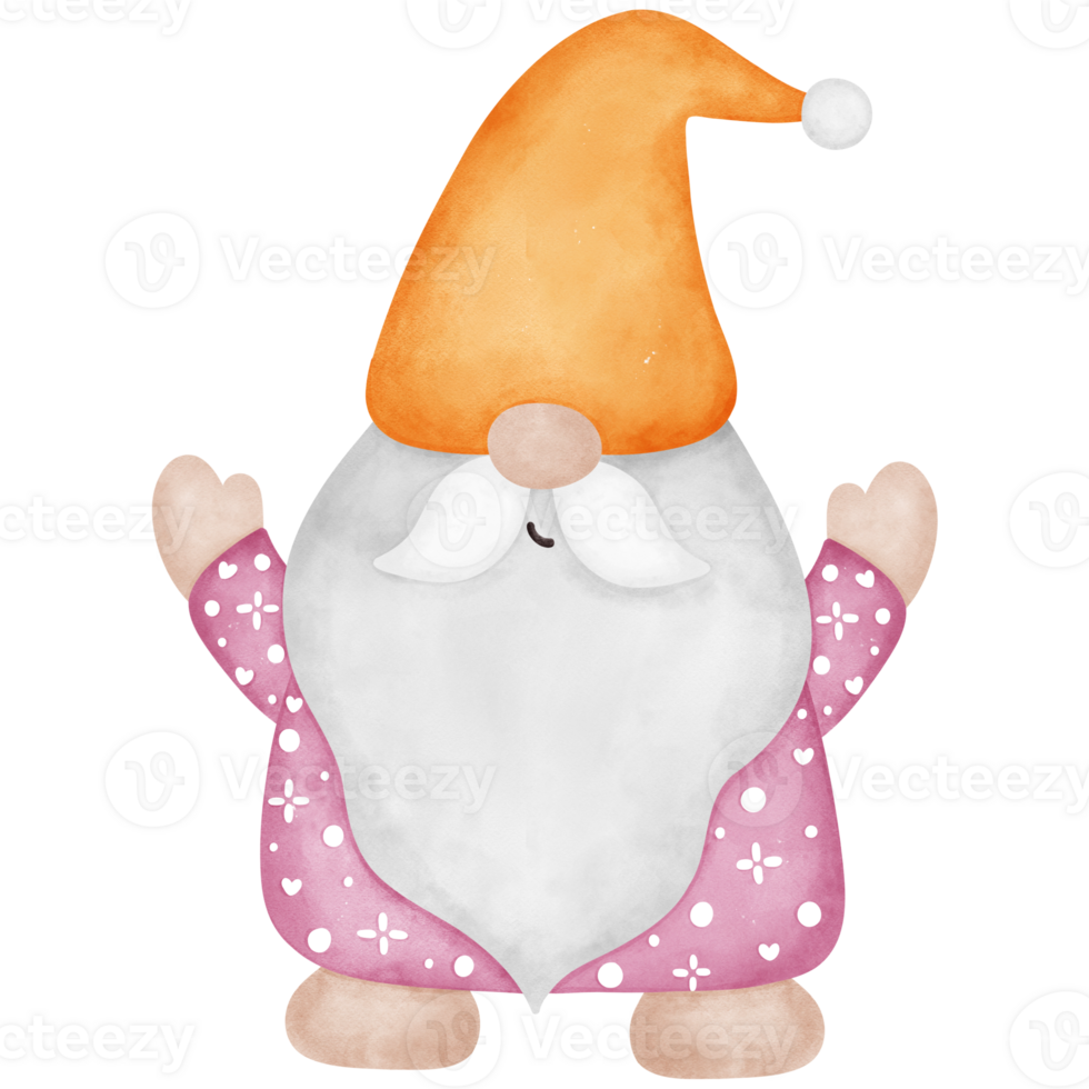 Gnomes Christmas Watercolor png