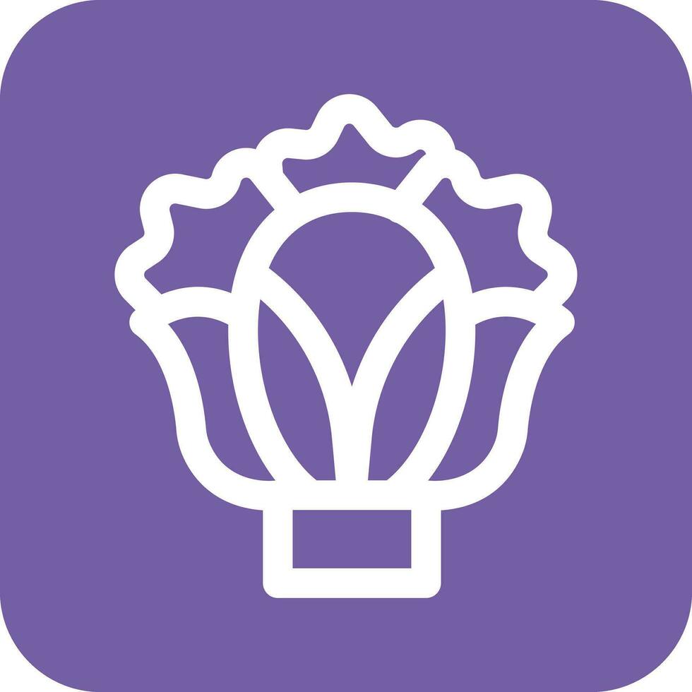 Cabbage Vector Icon