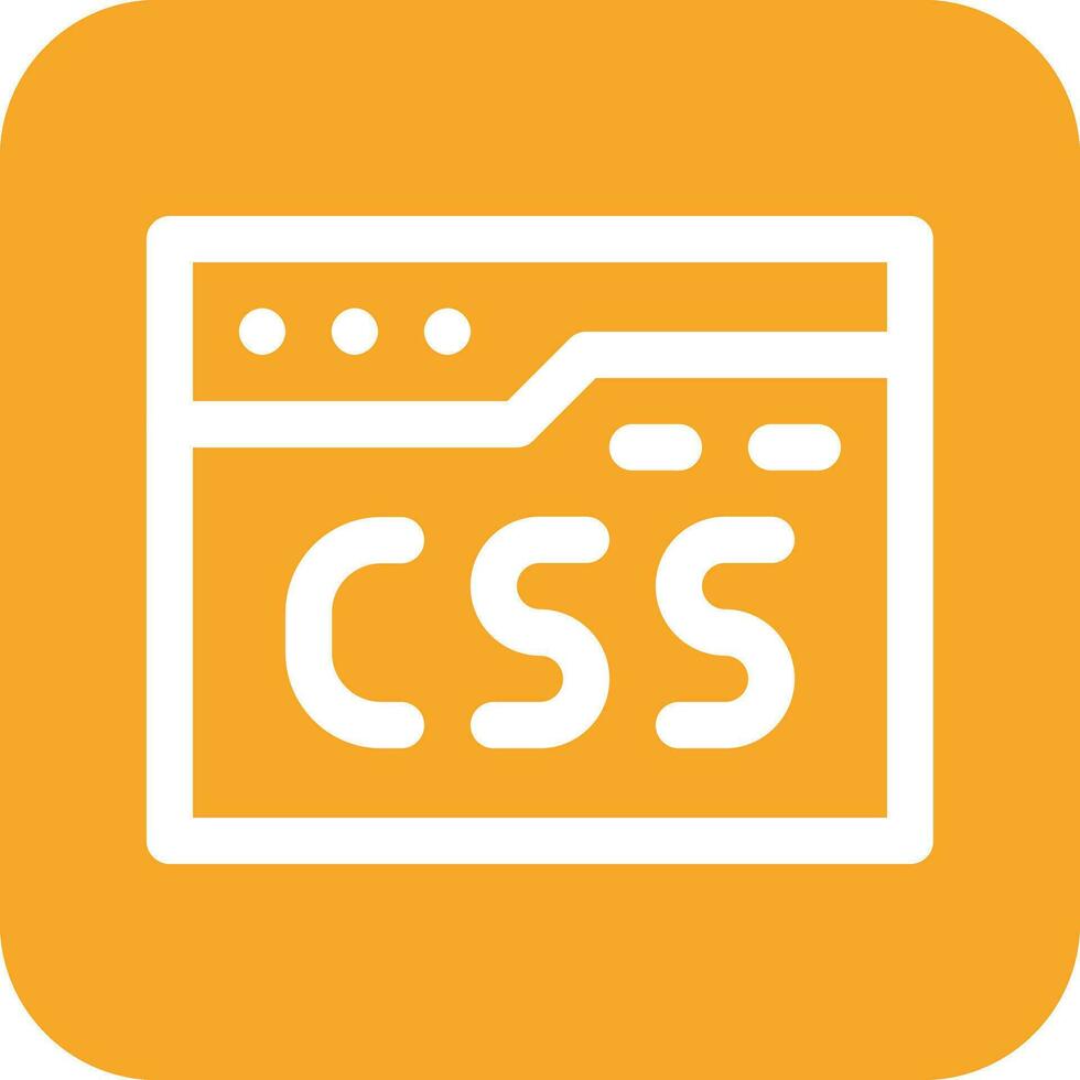 CSS Code Vector Icon