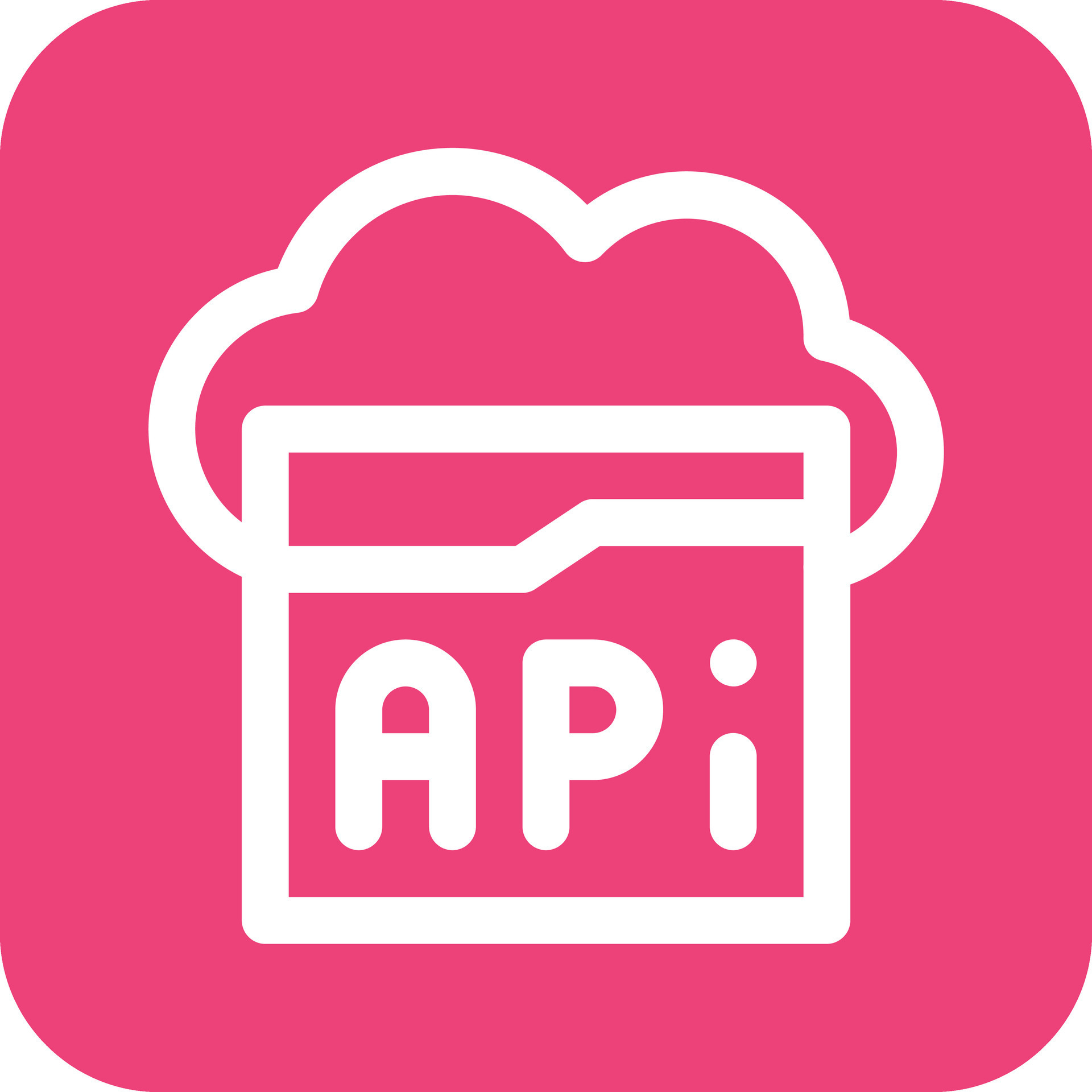 Web API Vector Icon 33157427 Vector Art at Vecteezy