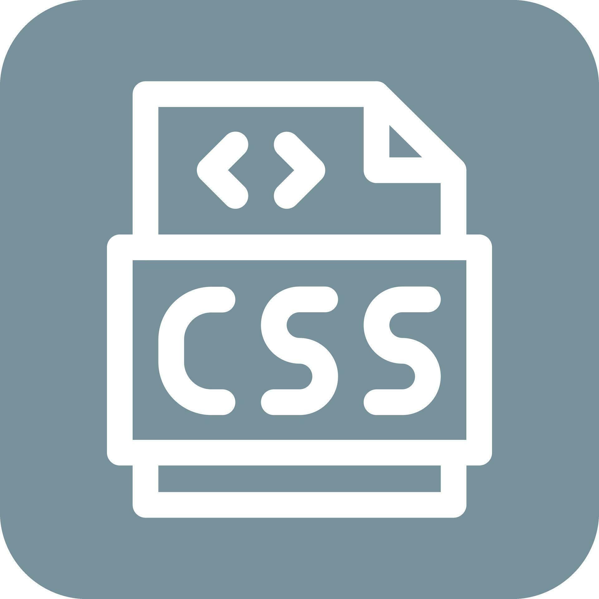 CSS File Vector Icon 33157460 Vector Art at Vecteezy