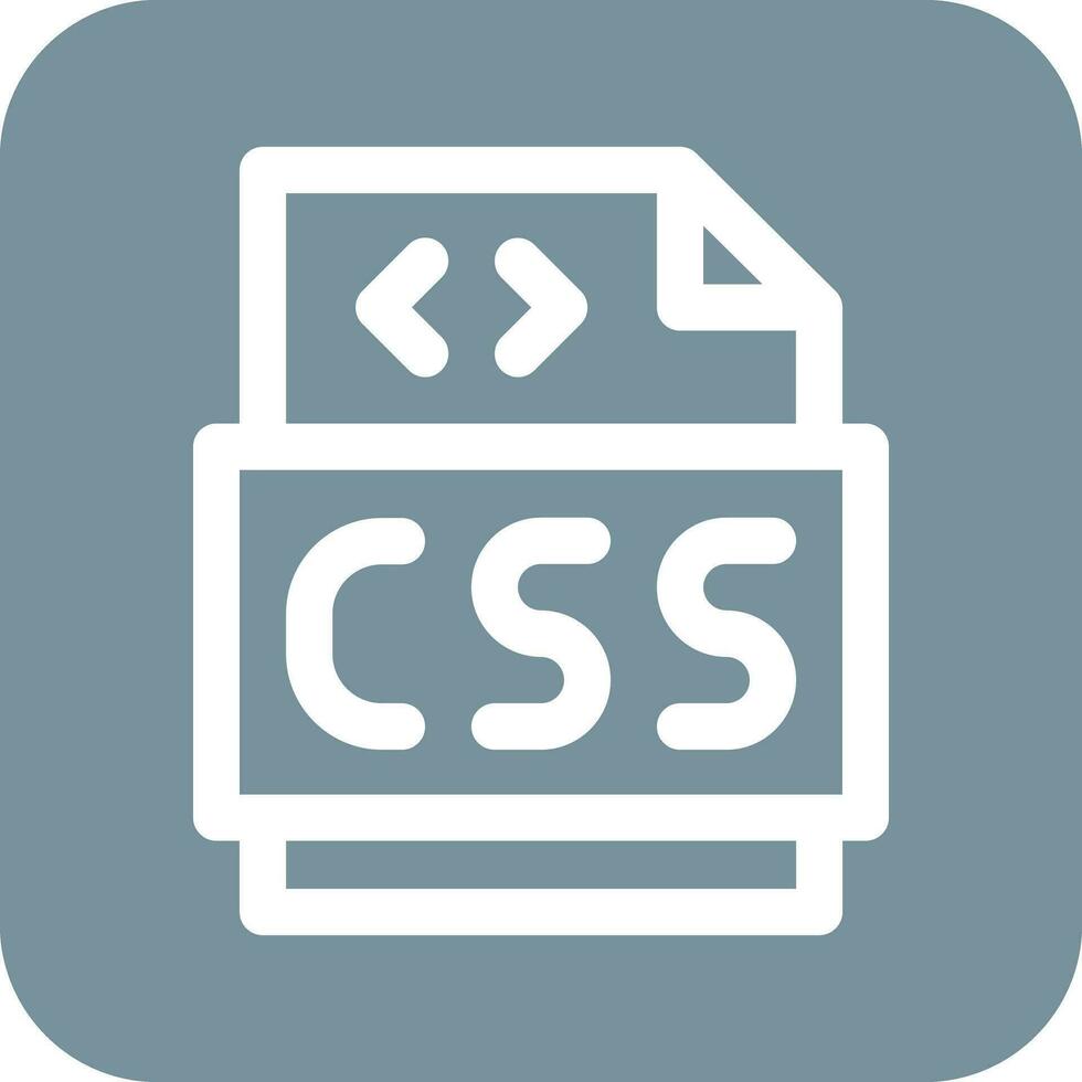 CSS File Vector Icon