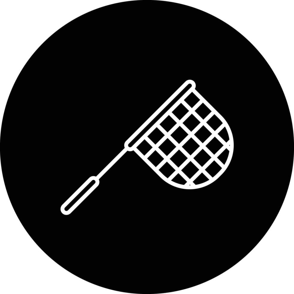 Hand Net Vector Icon