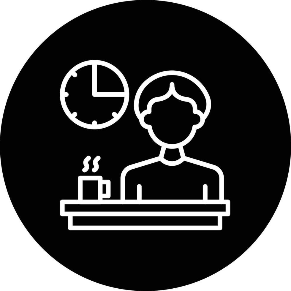 Part Time Job Vector Icon