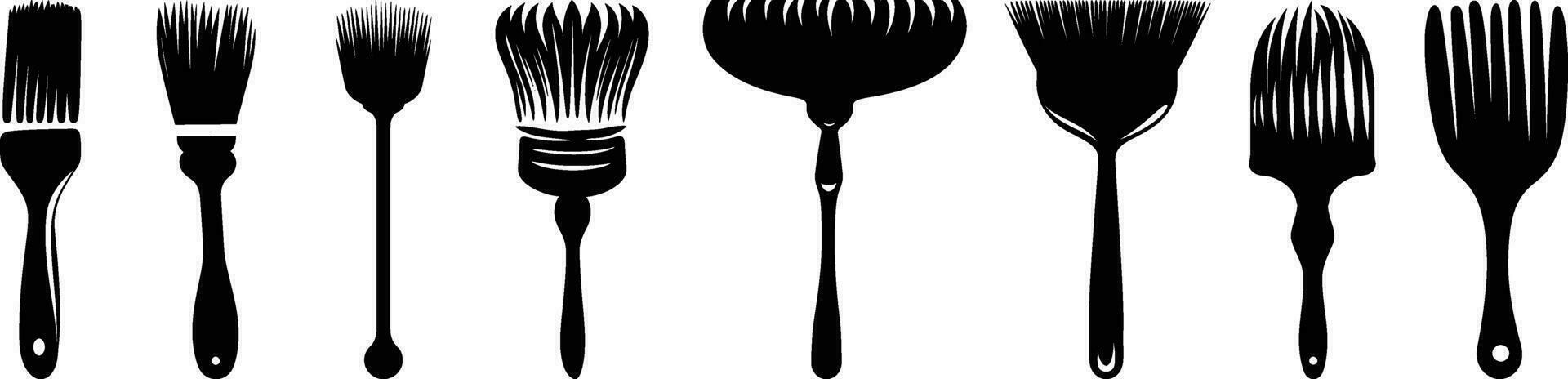 Durable Basting Brush for Flavourful Meals vector