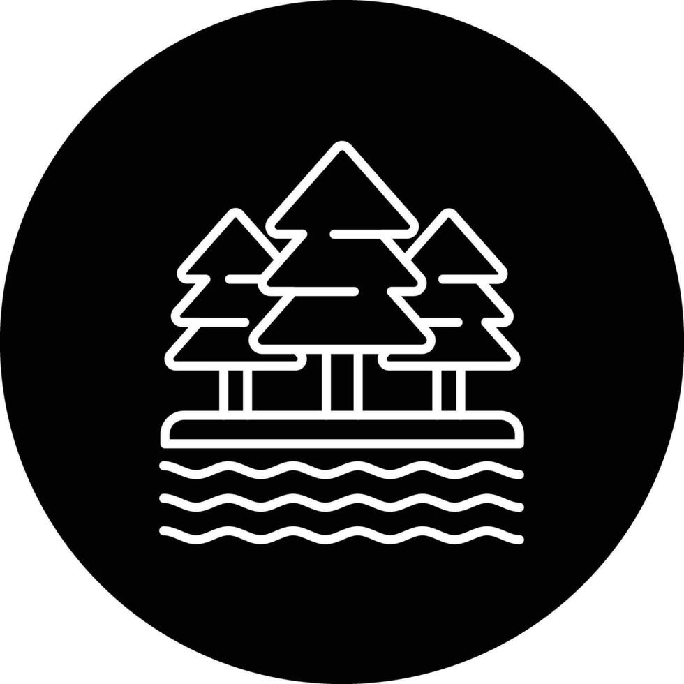 Lake Vector Icon