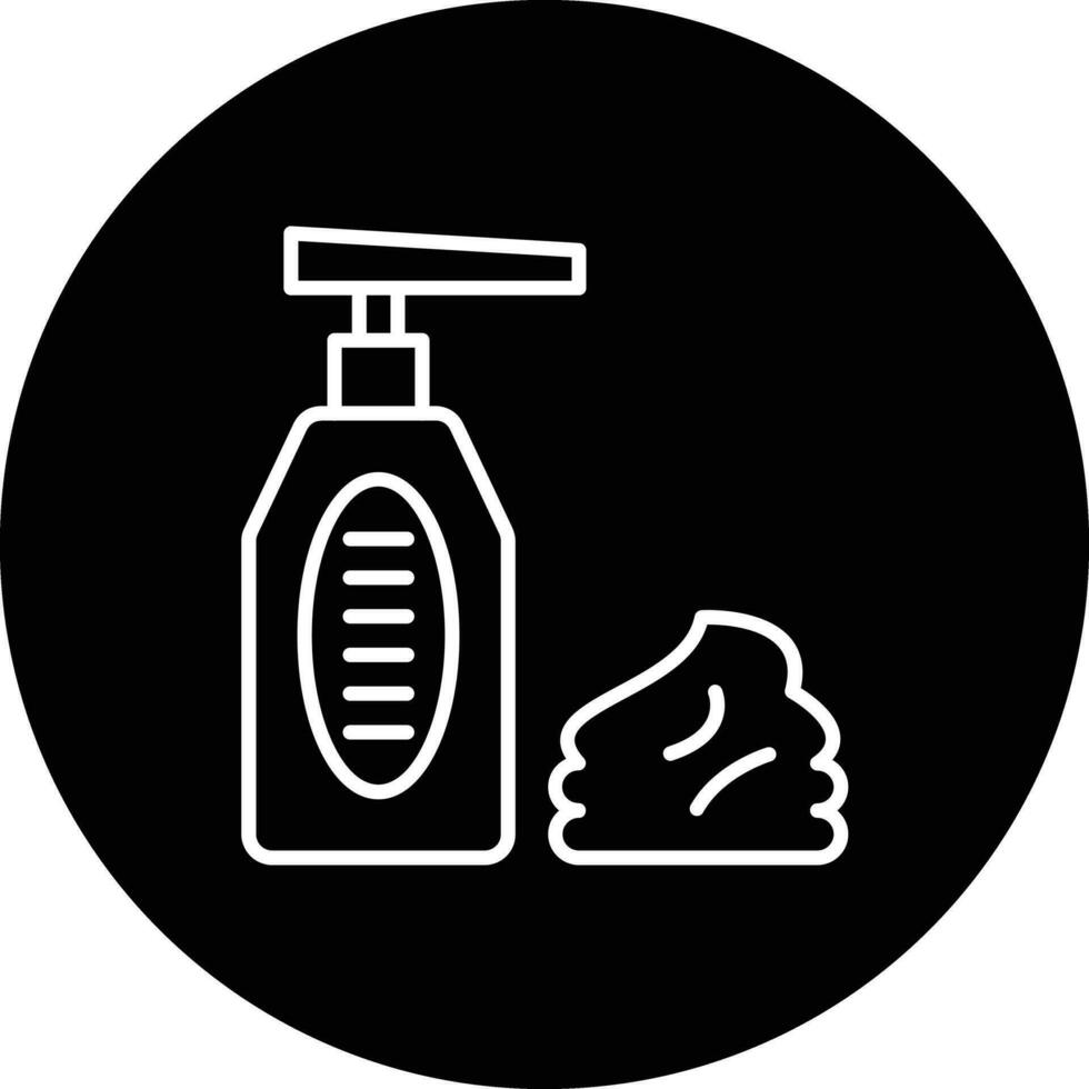 limpieza espuma vector icono