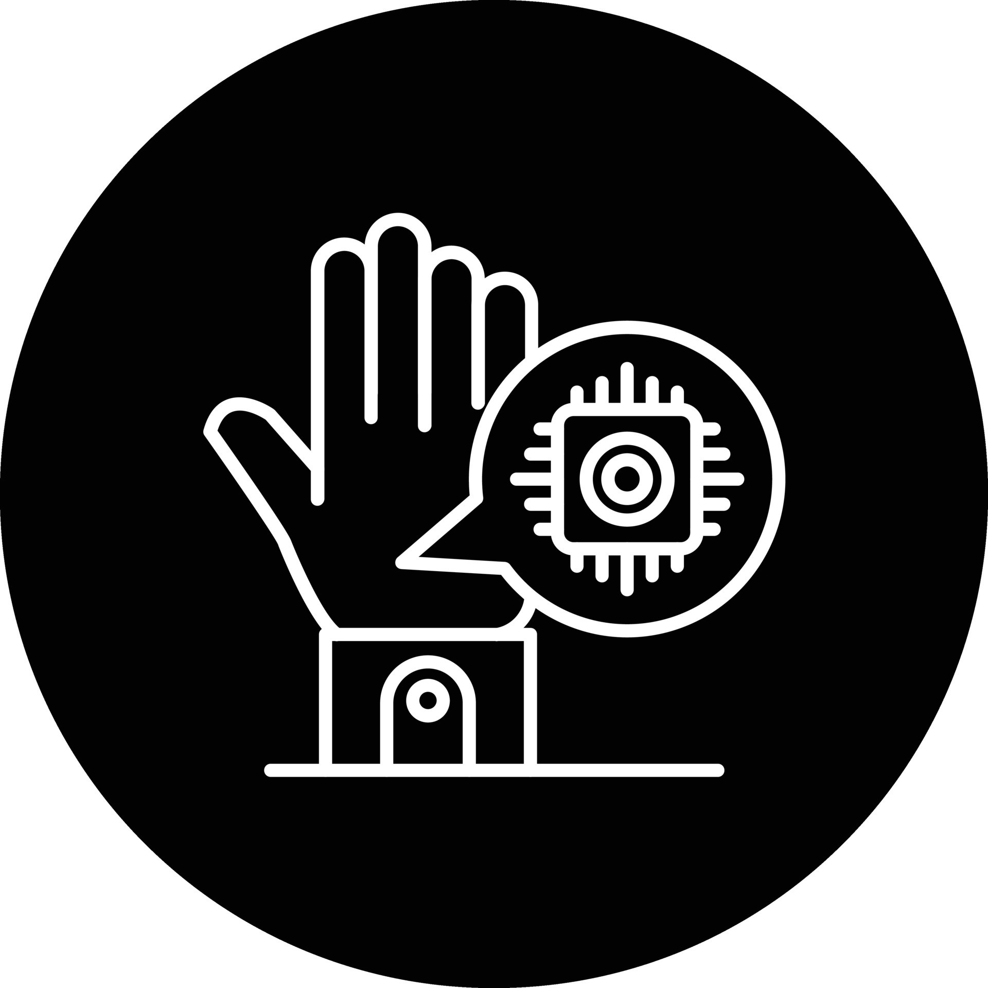 Microchip Implant Vector Icon 33158391 Vector Art at Vecteezy