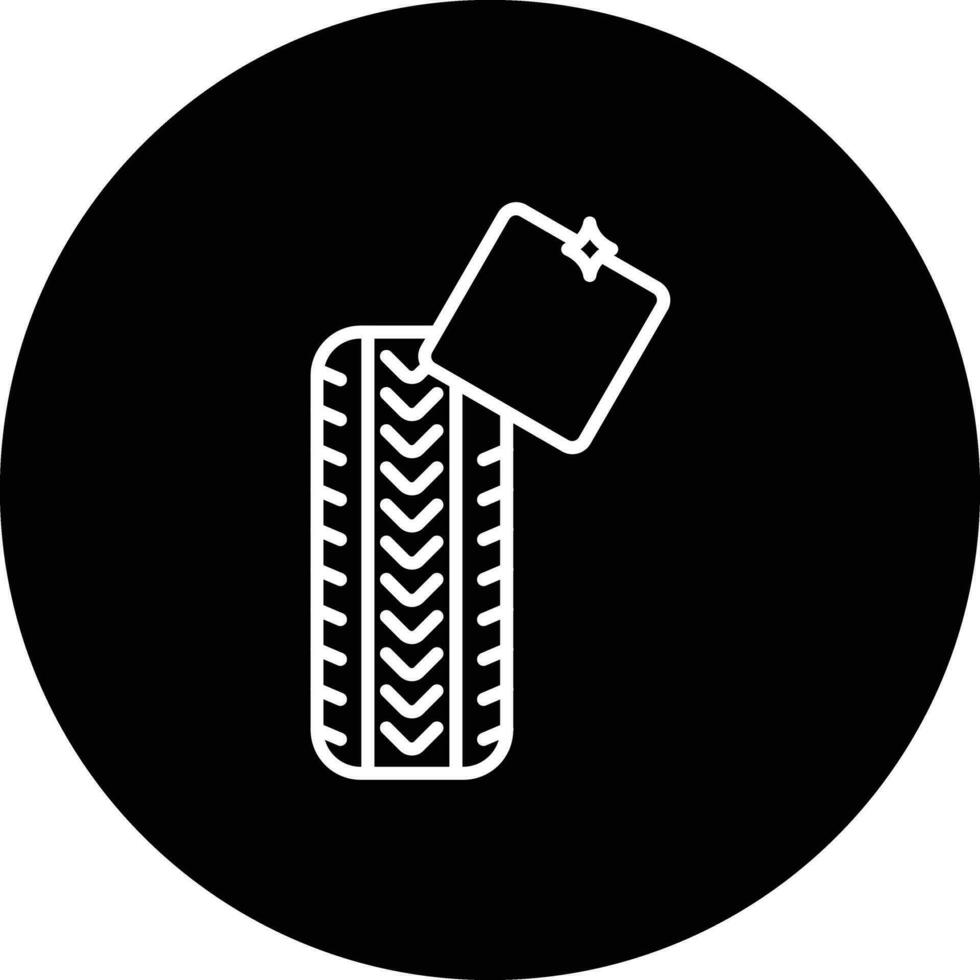 Tire Cleaning Vector Icon