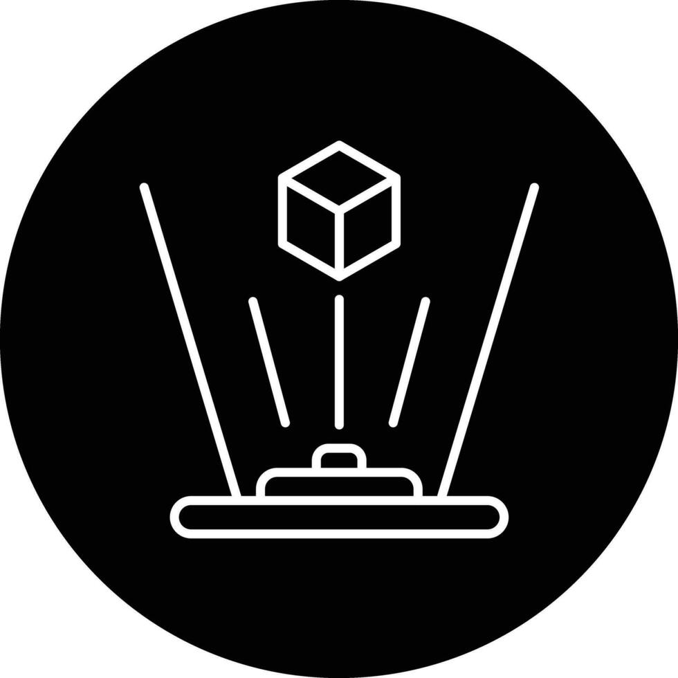 Hologram Vector Icon