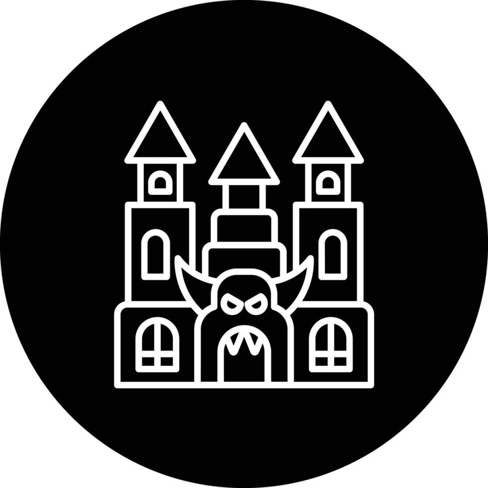 Haunted House Vector Icon