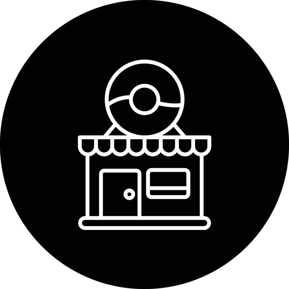 Donut Shop Vector Icon