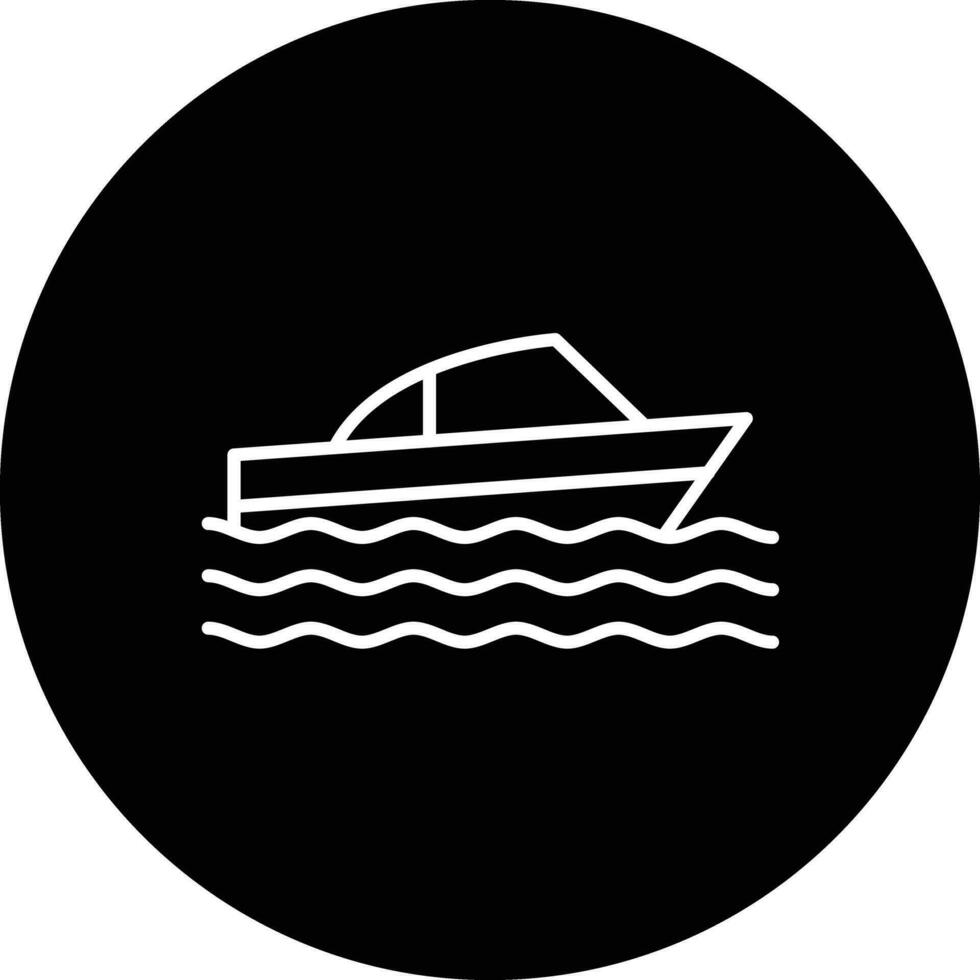 Splash Boat Vector Icon