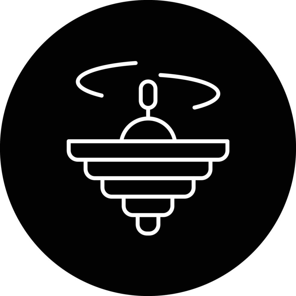 Top Spin Vector Icon