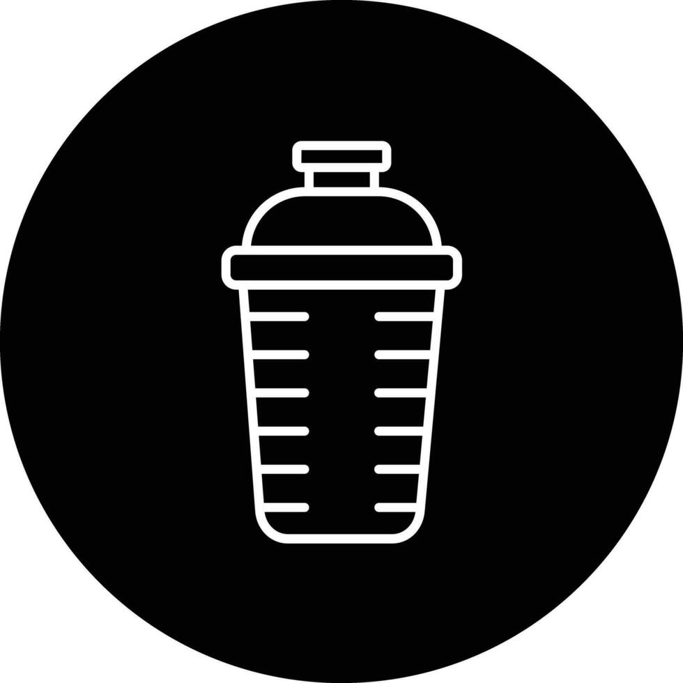 Protein Shake Vector Icon