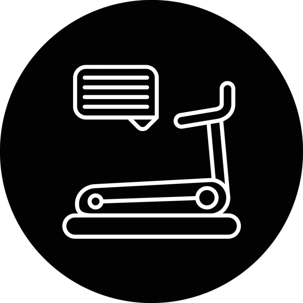 Treadmill Desk Vector Icon