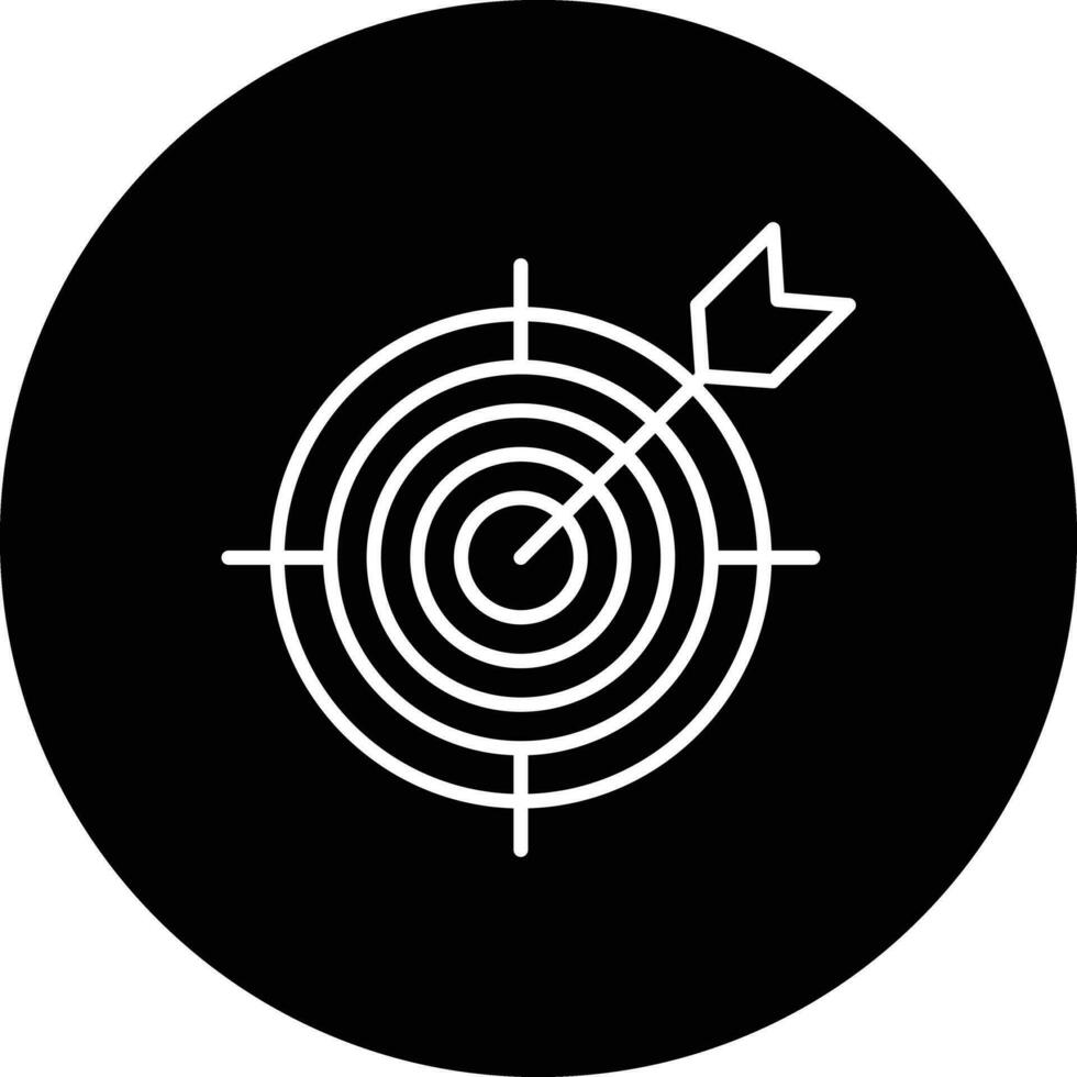 Nested Target Vector Icon